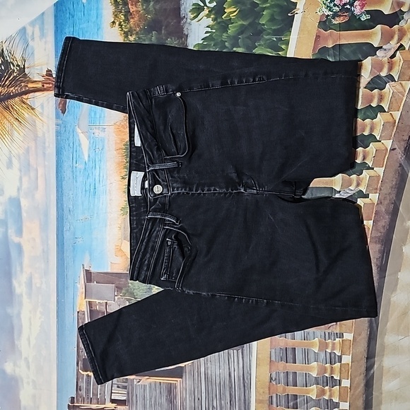 Frame Denim Denim - Frame Le One Skinny Black High Waist Jeans Size 2